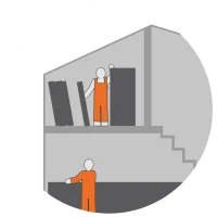 Fit-out 60.000 m2 kantoor