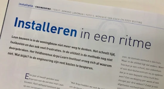 Installatie & Sanitair - Installeren in een ritme