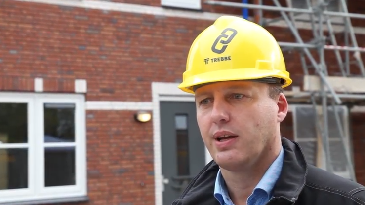 Patrick Peet, hoofd productie Wonen bij Trebbe en ketenregisseur binnen het Supply Chain Traject